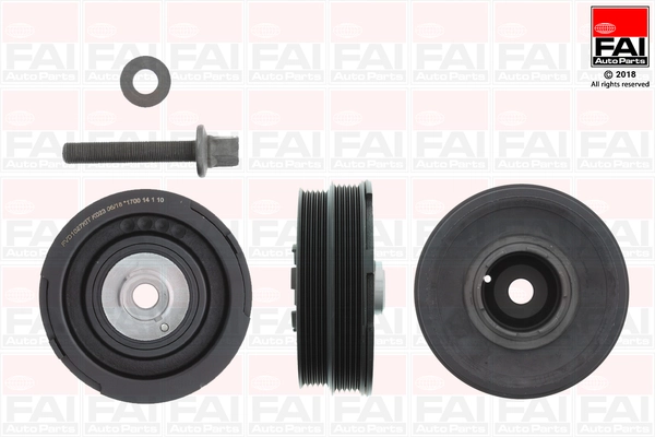 Belt Pulley Set, crankshaft